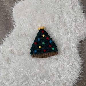 baby christmas tree hat